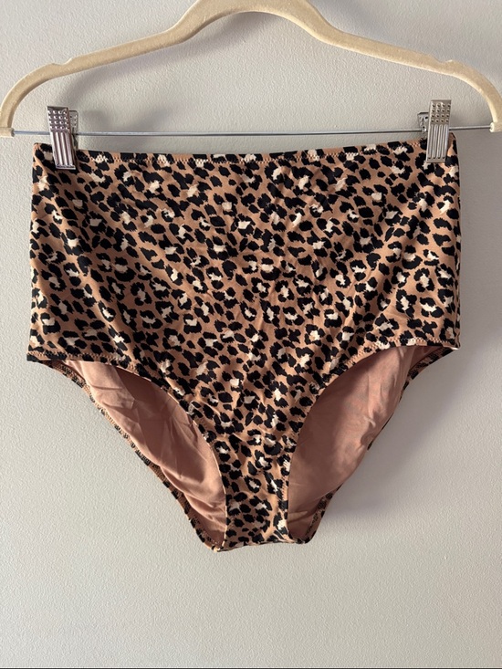 aerie Other - Aerie High-Waist Leopard Print Summer Swimsuit Bikini Bottoms